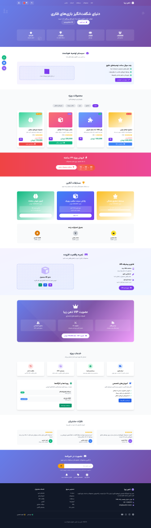 طراحی سایت فروشگاه اینترنتی Beautiful Minds Store