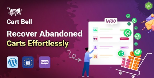 افزونه CartBell واتساپ و بازیابی سبد خرید ووکامرس