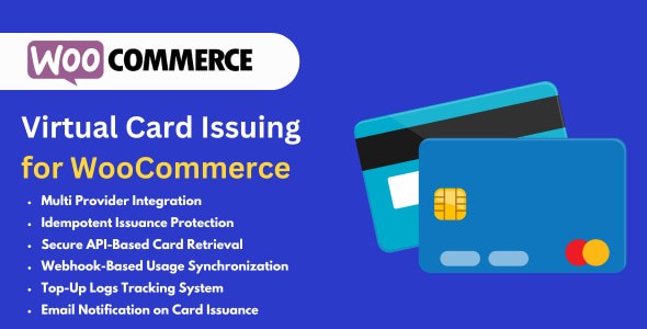 افزونه صدور کارت مجازی برای ووکامرس (Virtual Card Issuing Platform)